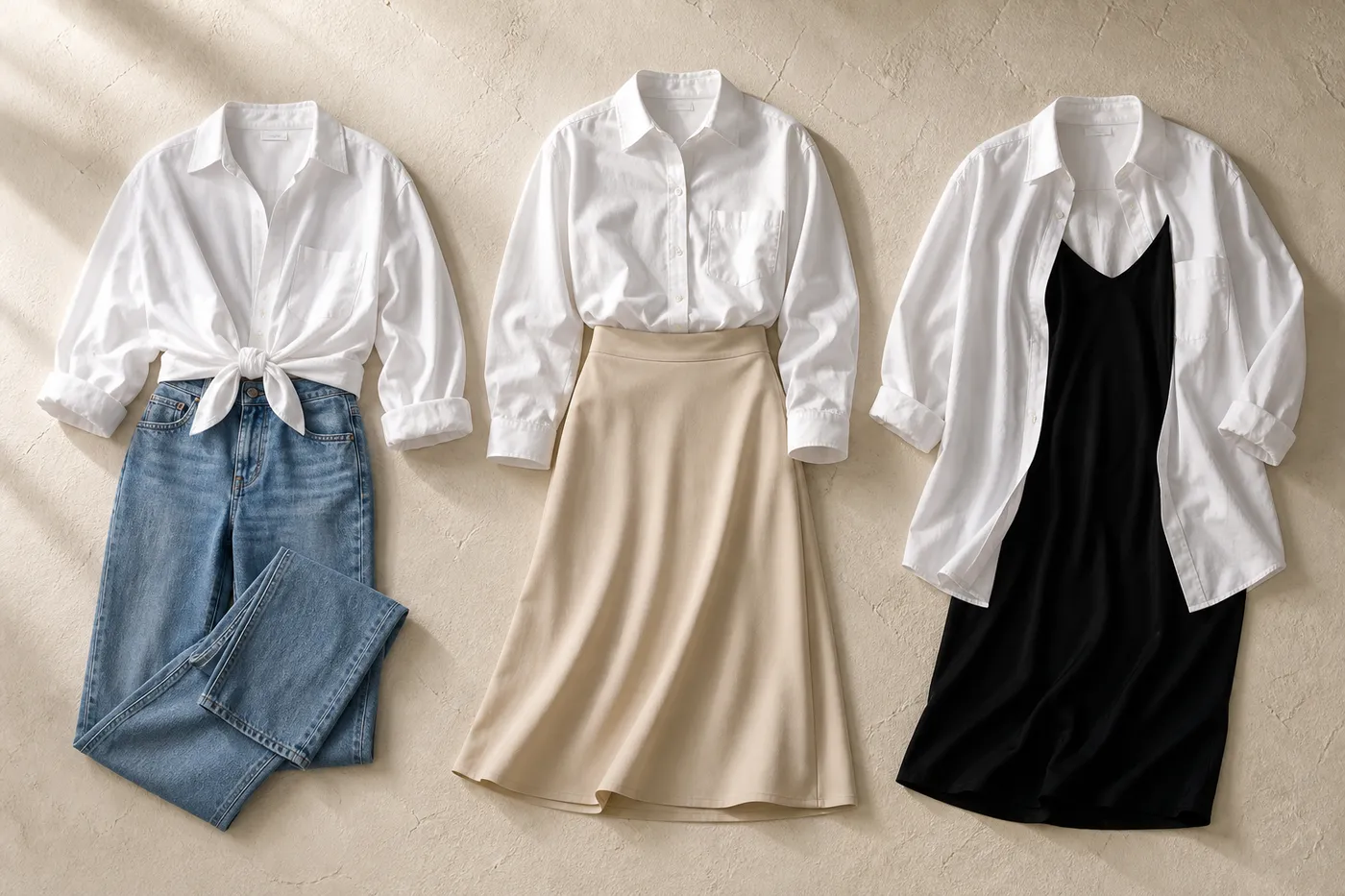 Comment porter la chemise blanche : 12 idées de tenues