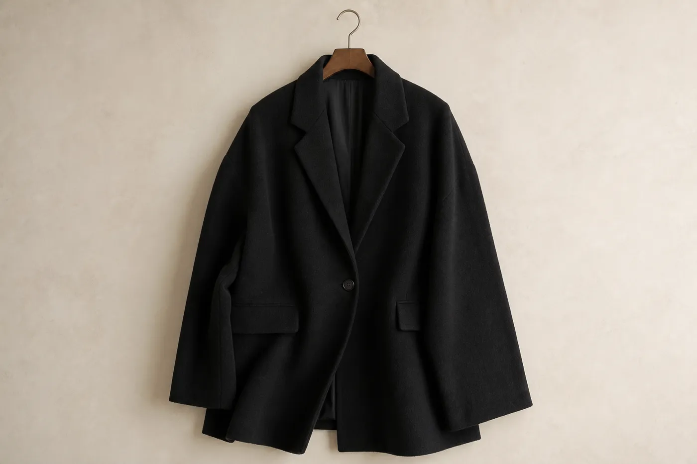 Blazer Oversize en Laine — Iconique