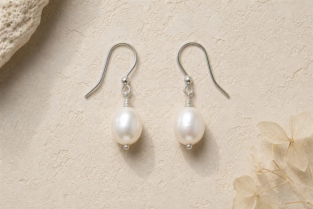 Boucles d'Oreilles Perles N°23