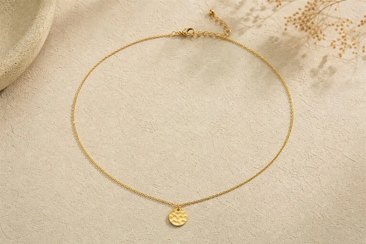 Collier Chaîne Fine Plaqué Or Essentiel