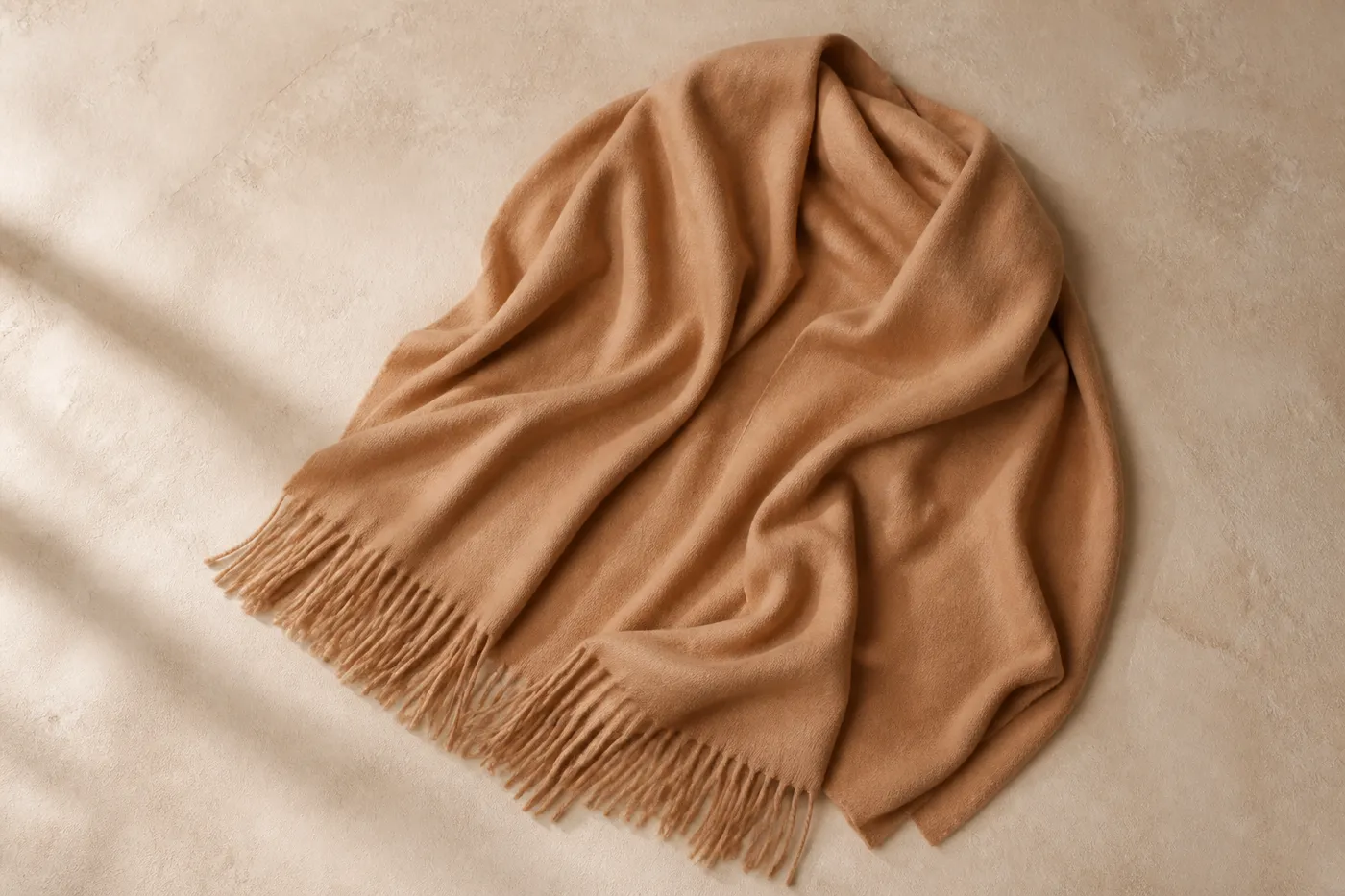 Étole Oversized Franges