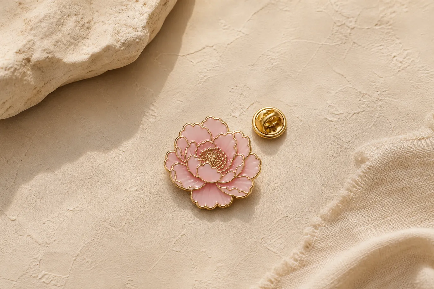 Édition Pin's Émaillé Fleur