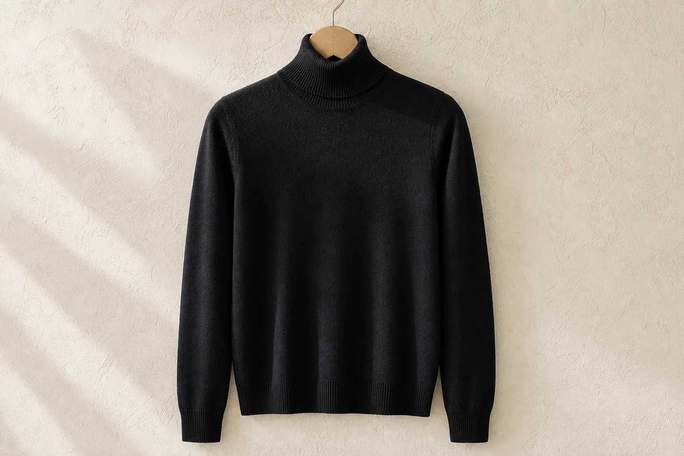 Pull Col Roule Merinos Fin Édition Limitée